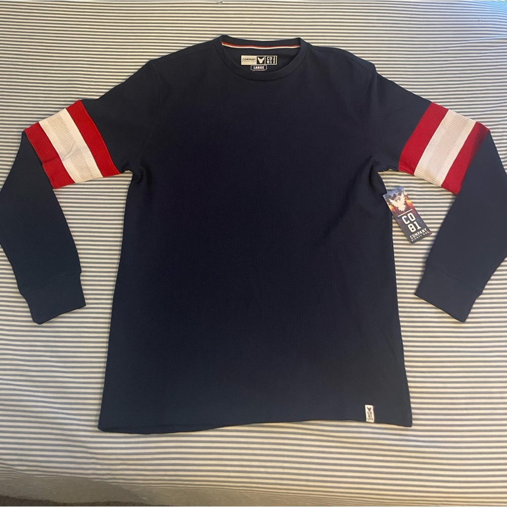 New with Tags Size L Navy Long Sleeve